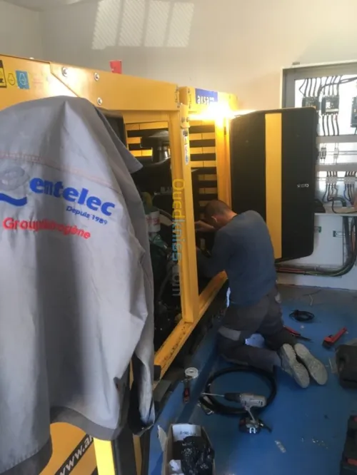 remplissage auto gasoil groupe électro