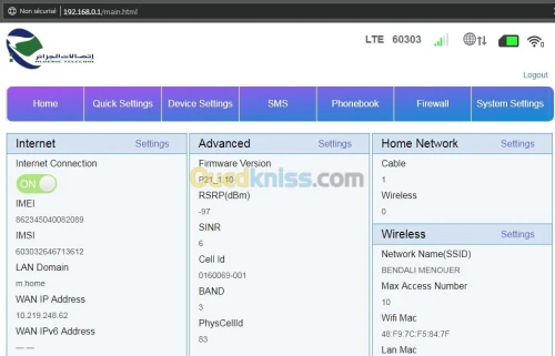 Flash Déblocage & Réparation Modem 4G