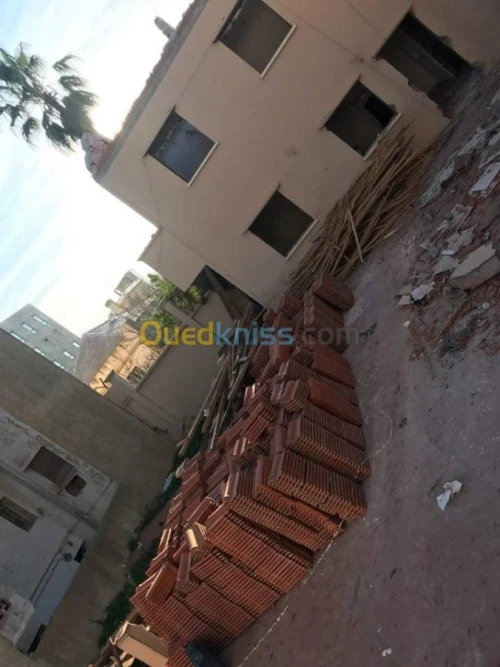 Démolition des bâtiment