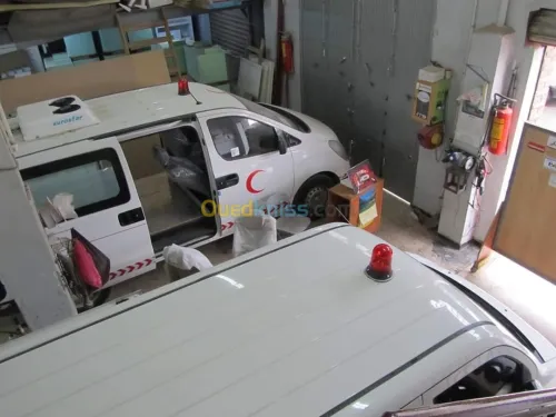 Aménagement ambulance