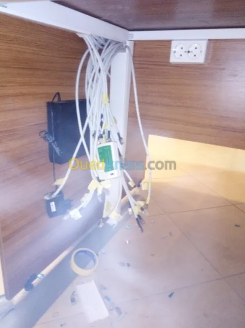 Installation caméra et alarme 