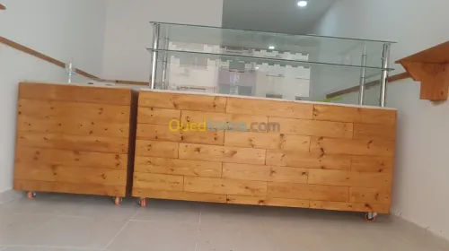 facade  magasin (alucobond &bois)