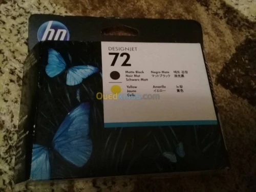 Cartouche et Tete Hp 72 