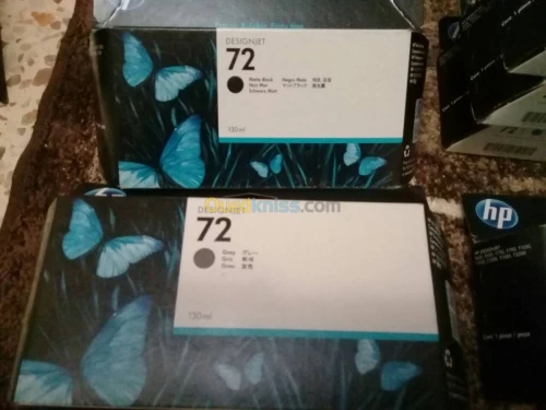 Cartouche et Tete Hp 72 