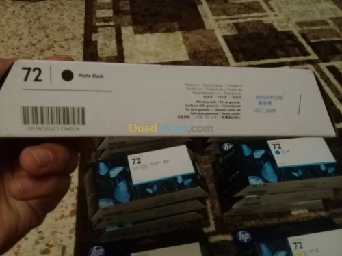 Cartouche et Tete Hp 72 