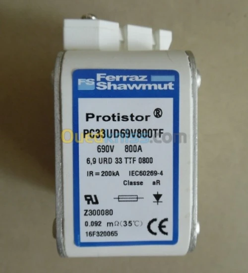 Fusibles: PC33UD69V800TF 6, 9URD33TTF0
