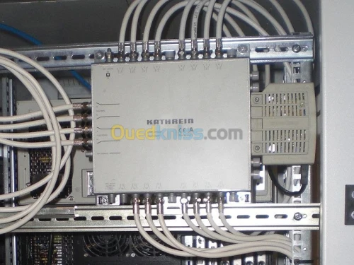 camera surveillance réseaux informatique standard téléphonique parabole collective