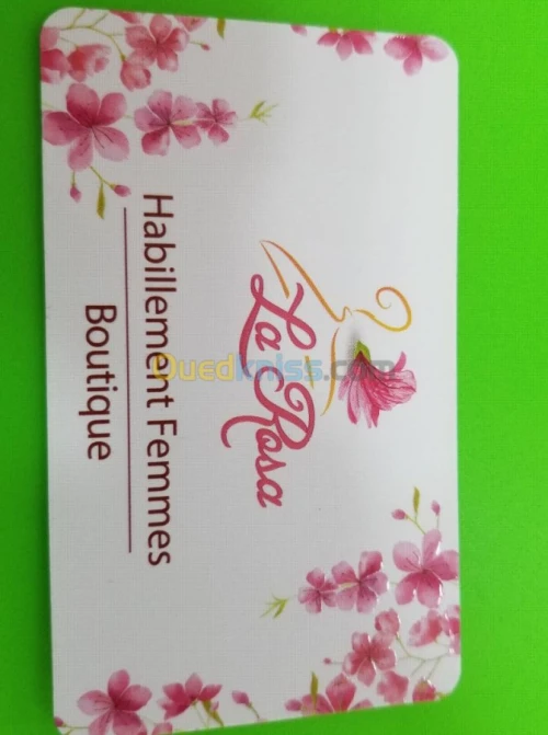 Des cartes visites 