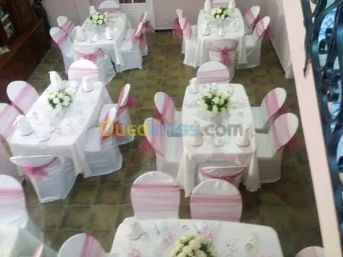 Decoration mariage a domicile