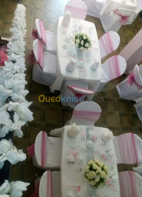 Decoration mariage a domicile