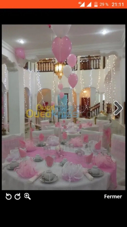 Decoration mariage a domicile