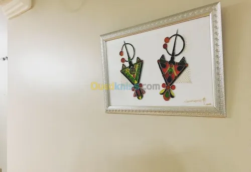 Cadre personnalisé/peinture sur verre