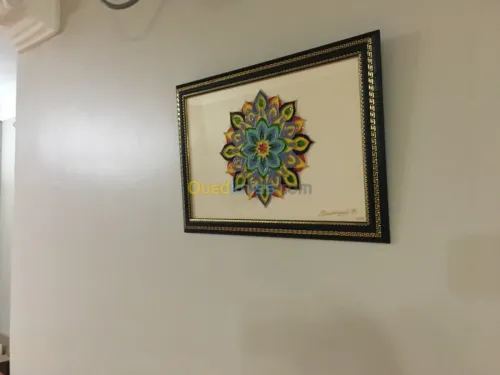 Cadre personnalisé/peinture sur verre