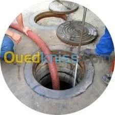 Nettoyage curage canalisation vidange