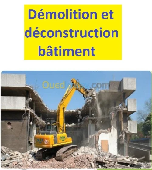 Démolition et terrassement professionn