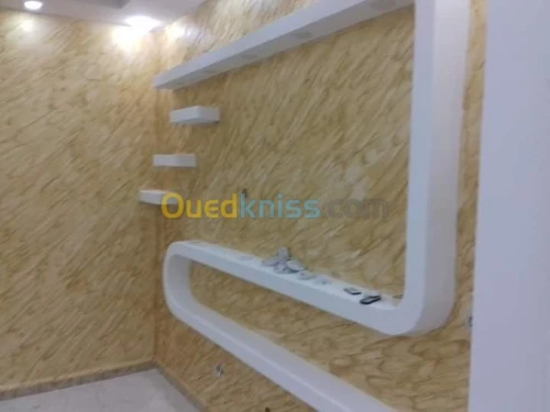 Placoplatre, pvc, peinture,parquet,.. 