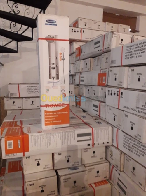 COLONNE DE DOUCHE HYDROMASSANTE