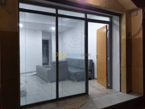 Réalisation menuiserie aluminium 