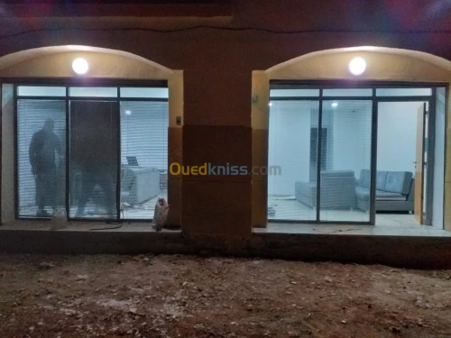 Réalisation menuiserie aluminium 