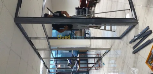Réalisation menuiserie aluminium 