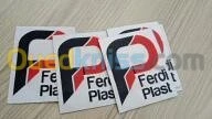 fab. support de drapeau et ecussons  