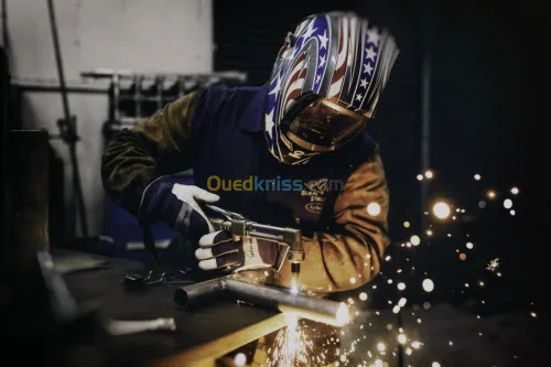travaux de soudure
