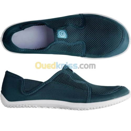  chaussures Decathlon aquatiques 120 adulte turquoises foncées 