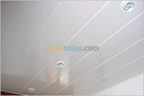 POSE faux plafond PVC