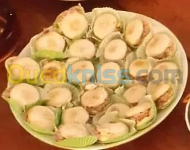 sucrée salée, plats et mini bouchées