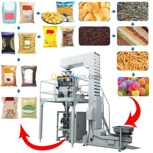 Ligne de fabrication des chips 