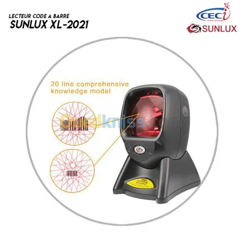 Lecteur Code à barre Omnidirectionnel
