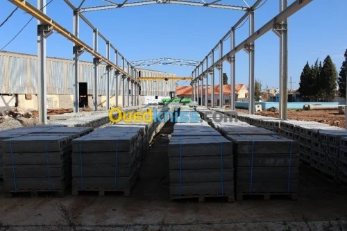 Caniveau en Béton pour câblage 