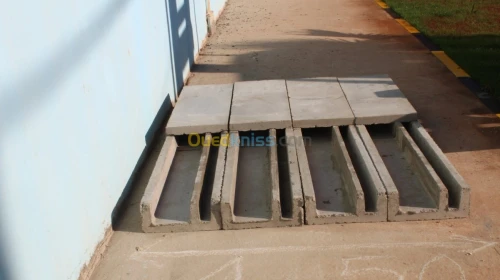 Caniveau en Béton pour câblage 
