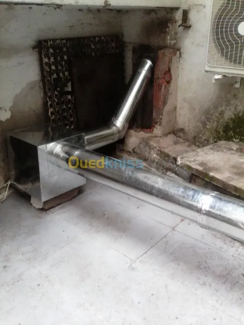 Montage hotte professionnel