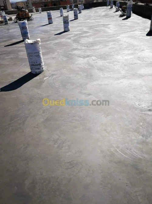 Dallage industriel et talochage .