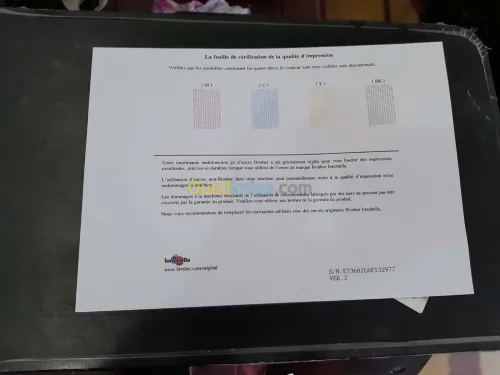 Réparation & nettoyage  Brother manuel 