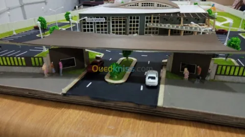 MAQUETTE, ANIMATION 3D, DECOUPE LASER