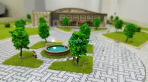 MAQUETTE, ANIMATION 3D, DECOUPE LASER