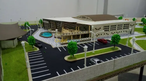 MAQUETTE, ANIMATION 3D, DECOUPE LASER