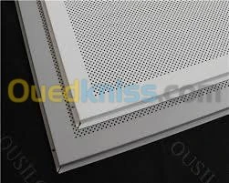 Faux Plafond Aluminium perforé 