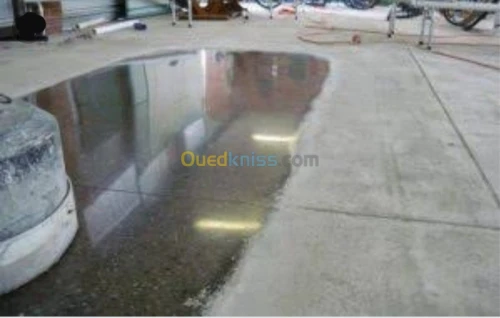 Béton poli