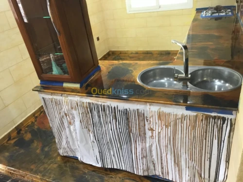 Résine epoxy vente et travaux 