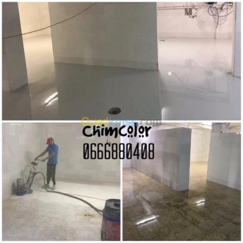 Résine epoxy vente et travaux 
