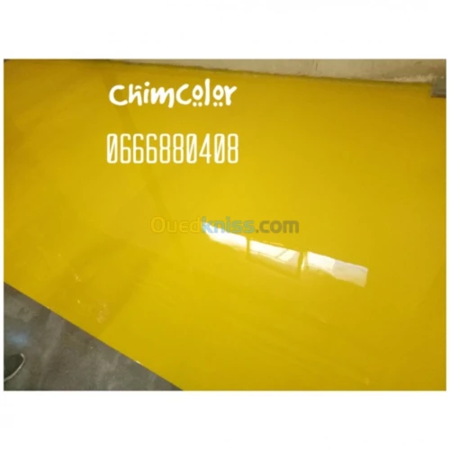 Résine epoxy vente et travaux 