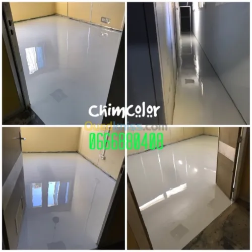 Résine epoxy vente et travaux 