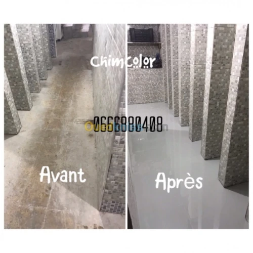 Résine epoxy vente et travaux 
