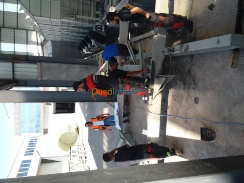 Fabrication charpente métallique