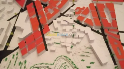 Réalisation de maquette d'architecture