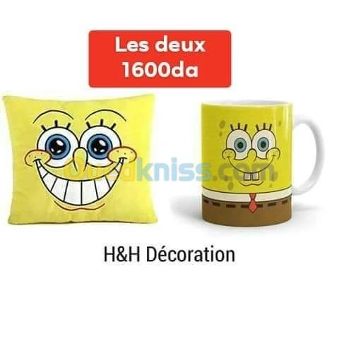 Sublimation Mugs coussins bougies parf