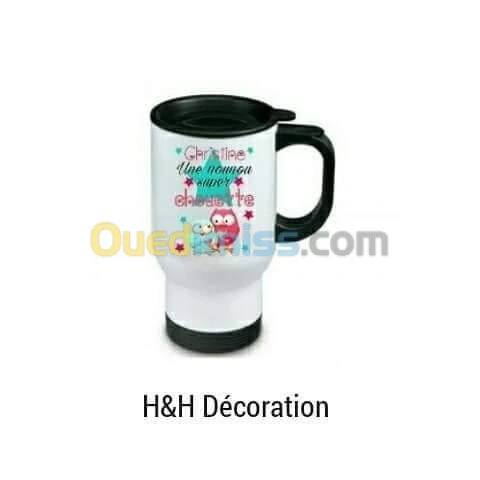 Sublimation Mugs coussins bougies parf